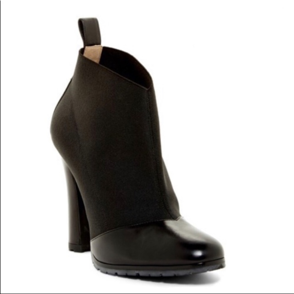 Giorgio Armani Stretch Ankle Bootie Black Size 9.5